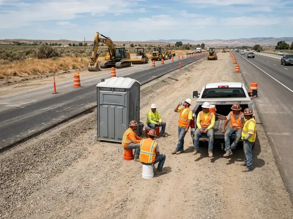 highway-road-construction-crew-007 — frequently asked questions, Porta Potty and Restroom Rentals in Hartville, OH